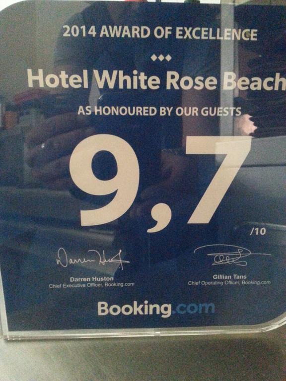 Hotel White Rose Beach Olympiakí Aktí Kültér fotó