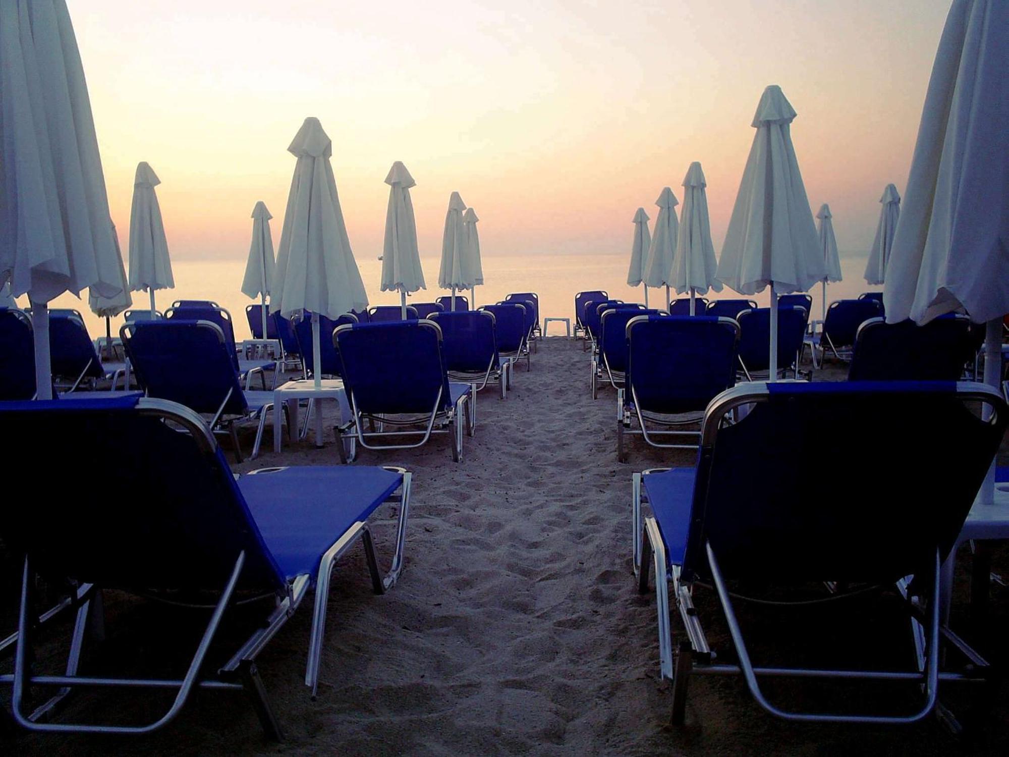 Hotel White Rose Beach Olympiakí Aktí Kültér fotó